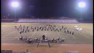 Grays Creek High School Marching Band 2014 The Dividing Line [upl. by Eiromem371]