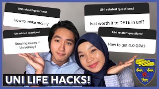 THINGS YOU NEED TO KNOW WHEN ENTERING UNIVERSITY  University QampA  Life hacks  University Malaya [upl. by Rolyks]