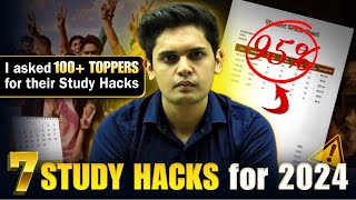 7 Study Hacks For 2024🔥 Must Watch Video for Every Student Prashant Kirad [upl. by Artkele]