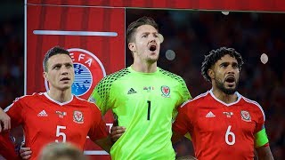 GOOSEBUMPS Wales fans deliver incredible rendition of the national anthem [upl. by Marchelle]