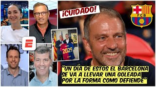 Barcelona GOLEA pero SUFRE en defensa El FUERA DE JUEGO no SIEMPRE le va a funcionar  Exclusivos [upl. by Sucam]