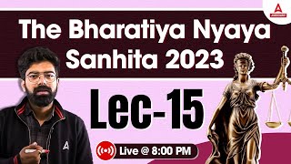 Bharatiya Nyaya Sanhita 2023  भारतीय न्याय संहिता  Lecture15  BNS By Amit Anand Sir [upl. by Demaria]