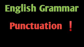 English grammarPunctuationComma Rules Part 1 [upl. by Pellegrini117]