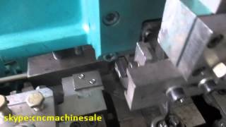 Automatic High Strength Round Chain Links Production Line Chain Bending and Welding Machine [upl. by Euseibbob]