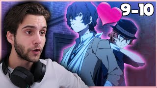 Dazai and Chuuya KISS and MAKE OUT  Bungo Stray Dogs Season 2 Episode 9 and 10 [upl. by Ardnwahsal]