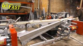 Go Fast Manufacturing 2Head Master BandResaw w Return [upl. by Behnken]