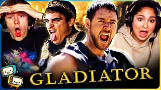 GLADIATOR 2000 Movie Reaction  First Time Watch  Russell Crowe  Joaquin Phoenix  Ridley Scott [upl. by Condon813]