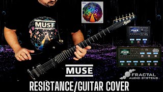 MUSE  RESISTANCE GUITAR COVER muse musecover [upl. by Amick]