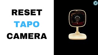 Reset Tapo Camera [upl. by Iormina]