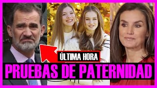 ESCÁNDALO FELIPE y LETIZIA Se filtra PRUEBAS DE PATERNIDAD por INFANTA [upl. by Ynnaffit]