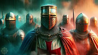 Domine Deus Rex Coelestis  Templars Singing in the Rain  Crusade Music  Gregorian Chants [upl. by Estas]