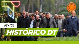 El velorio de Menotti en el predio de AFA diversas personalidades del fútbol lo despidieron [upl. by Oneill]