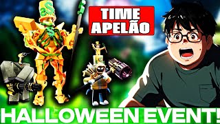 Vencendo o Desafio de Halloween no Toilet Tower Defense [upl. by Aihsetal854]