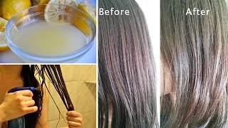 8 Natural Ways to Lighten Hair at Home [upl. by Marnia]