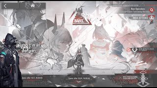 Arknights Playing Babel Ex stages and reading the story [upl. by Fae]