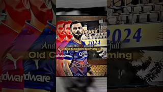 Rcb Old Captain Coming 🔥🥶shorts cricket viralvideo [upl. by Sampson]