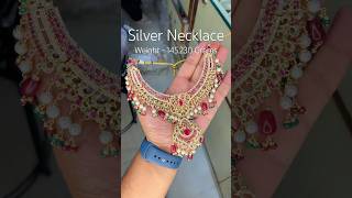 145230 Grams Silver Casting Pakistani Style Necklace  71 Silver Jewellery mudassircreations [upl. by Nerej73]