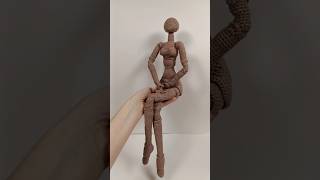 More of creating process of the BALLJOINTED DOLL  CROCHET  crochet [upl. by Nirtiac860]