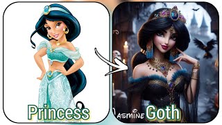 Disney Princesses As Goth disney princess goth newlook [upl. by Arymahs]