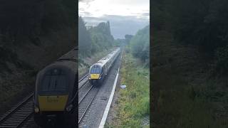 Meridian heads to London St Pancras at Unstone Derbyshire [upl. by Absalom]