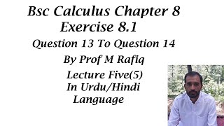 analytic geometry II bsc calculus chapter 8 Exercise 81  Lecture 5 [upl. by Coral]