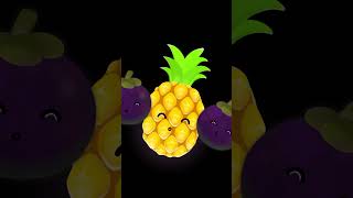 dancing fruits sensory video shorts [upl. by Hairas233]