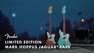 Exploring the Limited Edition Mark Hoppus Jaguar® Bass  Fender Artist Signature  Fender [upl. by Nessy910]