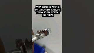 Zincagem  Galvanização metalização zincagem zinc plating peçasdemoto oficina [upl. by Lanaj634]