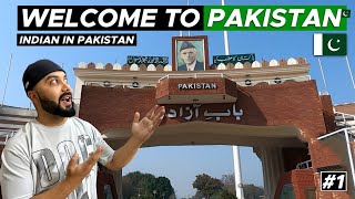 CROSSING INTO PAKISTAN 🇵🇰 FROM INDIA 🇮🇳  Attari Wagah Border  Indian Visiting Pakistan [upl. by Zysk]