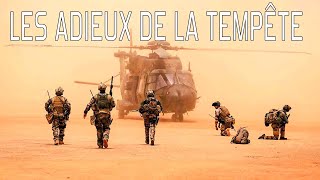 LES ADIEUX DE LA TEMPÊTE  Chant Militaire ⚔️🇫🇷 avec paroles [upl. by Allecram]