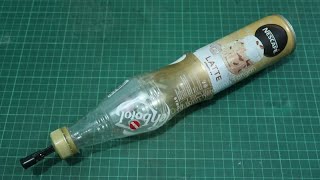 Kreasi mudah meriam dari teh botol kaleng nescafe [upl. by Gnak992]