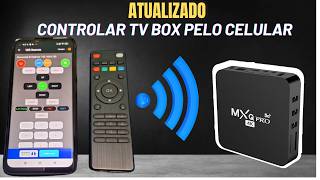 Como controlar TV BOX MXQ PRO 4K pelo celular via WIFI [upl. by Assiran]