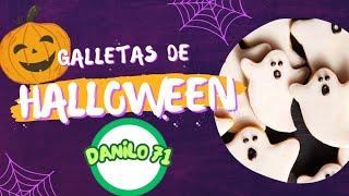 Galletas de Halloween 🎃🎃🎃 [upl. by Siraf]