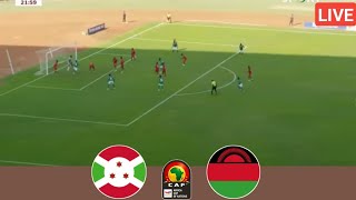 🔴LIVE Burundi Vs Malawi  Africa Cup Of Nations Qualification All Goals Result amp Highlights [upl. by Isleen27]