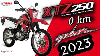 🟢2024 Así es la nueva XTZ250 2024 Versión ENDURO ARGENTINA ◉ Nueva LANDER  Review completo PREC [upl. by Esojnauj]