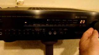 Classic Yamaha DSPE300 Surround Processor [upl. by Romelda408]