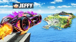 Jeffy Jumps ELEMENTAL Super Cars Across ENTIRE MAP in GTA 5 [upl. by Aderfla587]