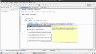 Spring Tutorial 05  ApplicationContext and Property Initialization [upl. by Maren661]