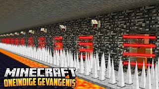 ONTSNAPPEN uit EEN ONEINDIGE GEVANGENIS  Minecraft Prison Escape [upl. by Adiari]