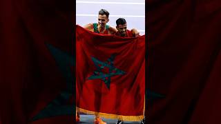 Soufiane El Bakkali offre au Maroc une première médaille d’or 🇲🇦🥇 maroc [upl. by Reinhardt]