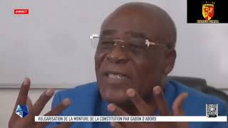 La société civile Gabon dabord est prête pour la vulgarisation de la mouture de la constitution [upl. by Urbannai]