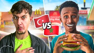 Marokkaanse VS Turkse McDonalds 🍔 Laatkomers Editie 🇲🇦🇹🇷 [upl. by Bertilla]