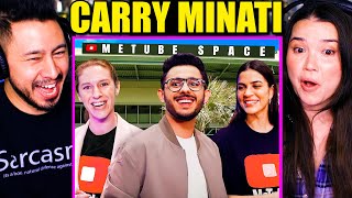 CARRYMINATI  MeTube Space  Reaction [upl. by Publia]