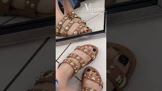 Rasteira Vizzano Caramelo Studs [upl. by Sindee]