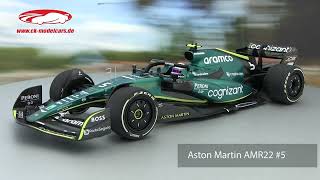 ckmodelcarsvideo S Vettel Aston Martin AMR22 5 Last Race Abu Dhabi GP Formel 1 2022 Minichamps [upl. by Nnylyar]