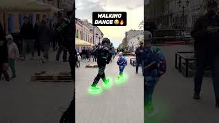 WALKING DANCE 😂 NEON MODE TUZELITY SHUFFLE 😨💥 [upl. by Delila]