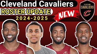 Cleveland Cavaliers  FINAL LINEUP  TODAY UPDATE  ROSTER REPLACE 202425 nbaupdate [upl. by Atiroc]