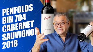 Penfolds Bin 704 Cabernet Sauvignon 2018  96 Rated by Wine Enthusiast  Wine Review [upl. by Nidya201]