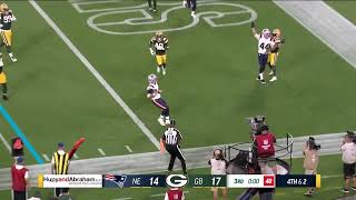 Bailey Zappe Rushing Touchdown  Patriots vs Packers [upl. by Brieta184]