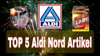 Top 5 Aldi Nord Feuerwerksartikel 2024 4K [upl. by Ecneret]